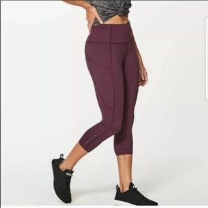 Lululemon Athletica Fast and Free Crop